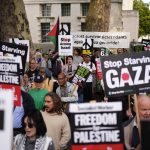 Palestine protests live: Starmer labels university students’ march ‘un-British’ on October 7 anniversary